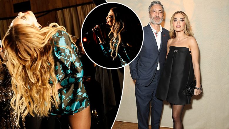 Rita Ora merr vëmendjen me interpretimin dhe paraqitjen e saj në eventin “Business of Fashion Voices”