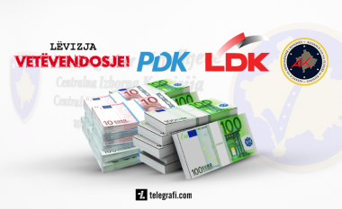 KQZ publikon raportet financiare të subjekteve politike, LVV, PDK, LDK dhe AAK