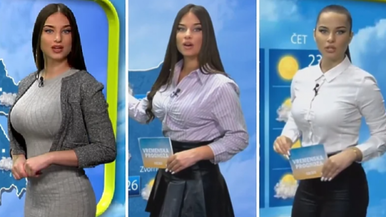 Prezantuesja boshnjake e motit ka fituar një popullaritet të madh në internet për shkak të pamjes tërheqëse