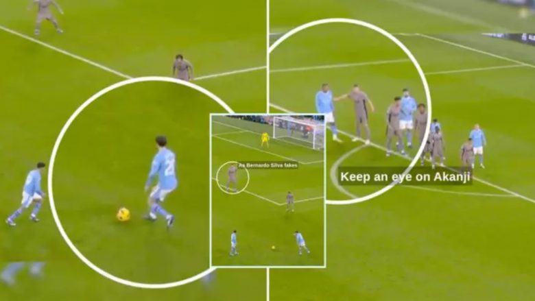 Manchester City po përdor një taktikë të mençur për të shmangur pozicionin jashtë loje gjatë ndeshjeve