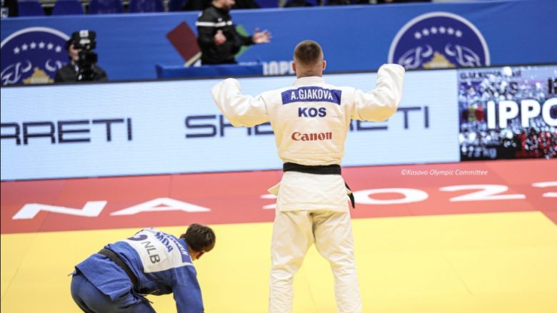 Akil Gjakova i siguron medaljen e artë Kosovës në Kampionatin e Hapur Evropian