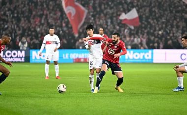 Paris Saint-Germain nuk merr më shumë se një pikë në udhëtim ndaj Lille