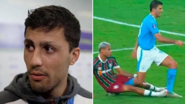 “Isha gati për të qarë” – Rodri thyen heshtjen pas lëndimit që pësoi ndaj Fluminenses