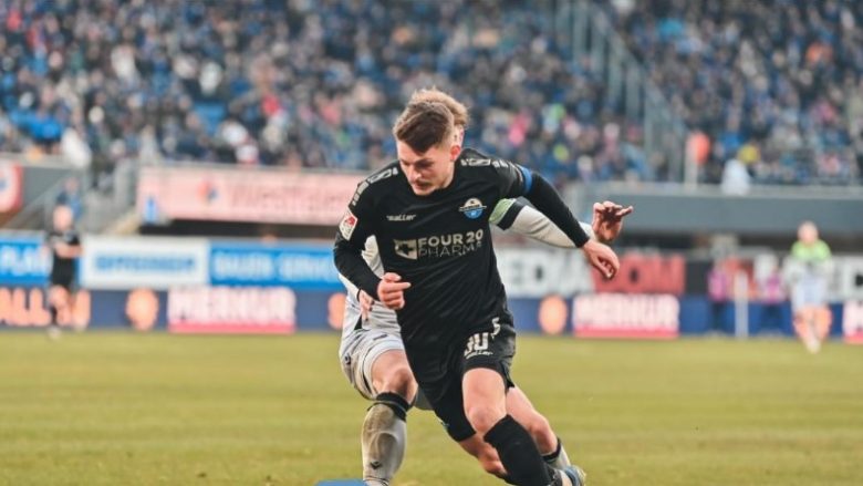 Florent Muslija vendimtar me golin e tij në fitoren e Paderborn – shpallet lojtar i ndeshjes