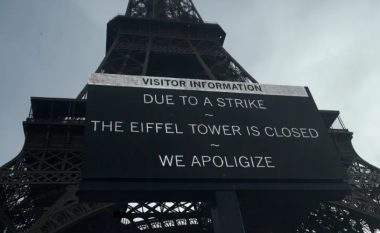 Kulla Eiffel mbyllet ndërsa punëtorët futen në grevë në 100 vjetorin e vdekjes së themeluesit të saj