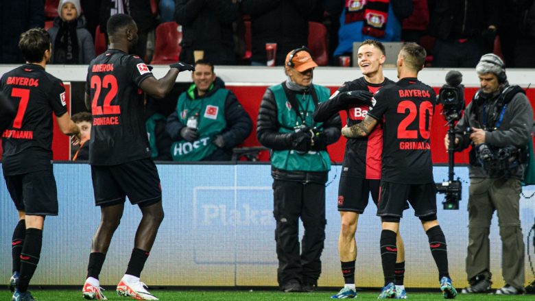 Bayer Leverkusen dhe Granit Xhaka kthehen te fitorja, vazhdojnë të shtojnë epërsinë ndaj të tjerëve