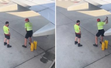 Punonjësit e linjës ajrore Virgin kapen “duke luajtur golf” në aeroportin e Melburnit, Australi – pamjet bëhen virale