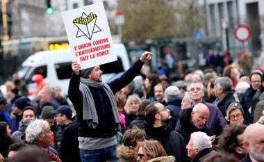 Mijëra njerëz marshuan në Bruksel dhe Berlin kundër rritjes së antisemitizmit