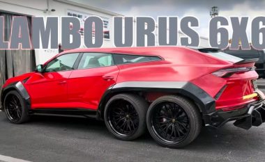 Dikush ndërtoi një Lamborghini Urus 6×6 – ja si duket makina, pas një transformimi dramatik