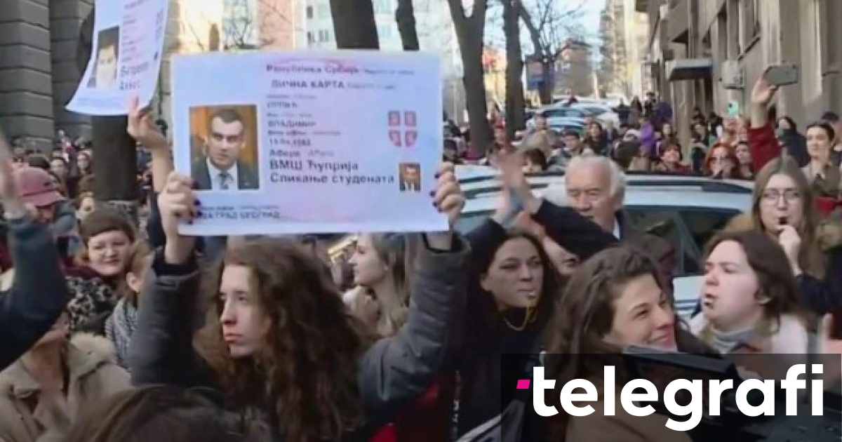 Vazhdojnë tensionet në Beograd – studentët njoftojnë bllokimin e rrugëve, iu bashkohen edhe kolegë nga Novi Sadi