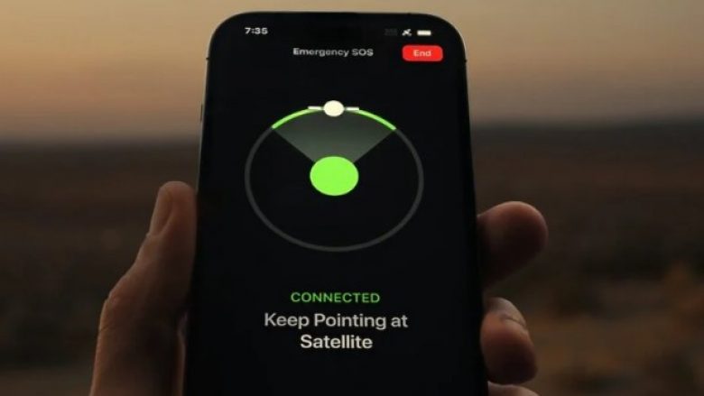 Funksioni satelitor i Apple mori një opsion të ri për ndihmën në rrugë