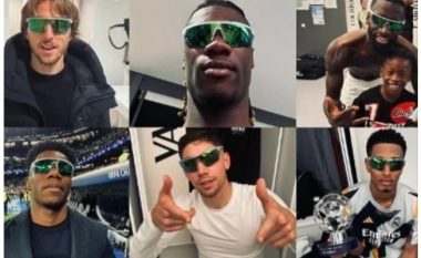 Camavinga futi në ‘grackë’ bashkëlojtarët e Real Madridit – ata mbajtën syze “të ndaluara”, dhe iu desh të fshinin foton në rrjetet sociale