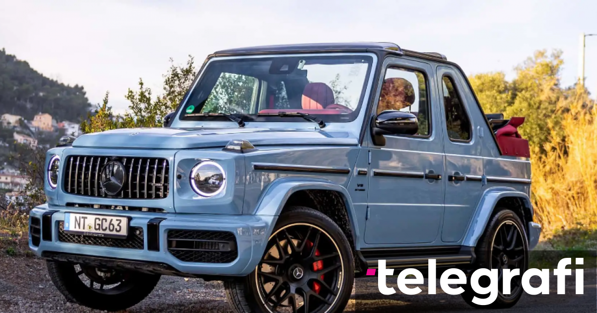 Prezantohet Mercedes AMG G63 Cabriolet në vlerë prej 1.3 milionë dollarësh