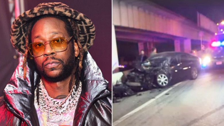 2 Chainz dërgohet me urgjencë në spital pas një aksidenti me makinë në Miami