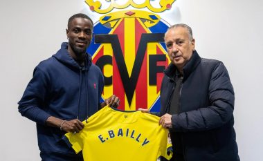 U përjashtua nga Besiktas, pas pak ditësh Eric Bailly prezantohet te Villarreal