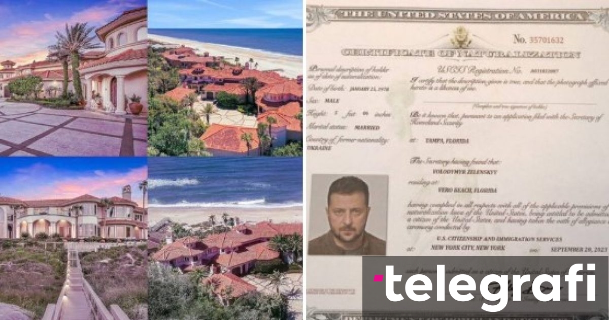 Zelensky bleu një vilë 20 milionë dollarëshe në Florida? Faktet sqarojnë të vërtetën e pretendimeve!