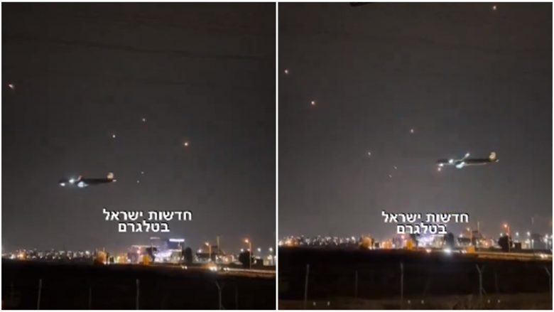 Aeroplani me pasagjerë zbarkon në Tel Aviv derisa Kupola e Hekurt rrëzon raketat e Hamasit