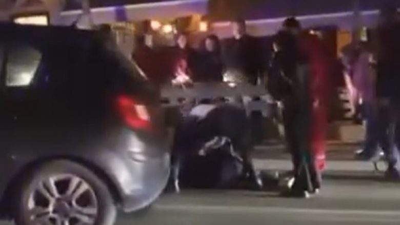 Një këmbësore goditet nga vetura në Prishtinë, policia jep detaje
