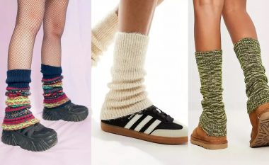 Kombinime të lezetshme të modës me çorape të rrudhura pa shputa në rolin kryesor
