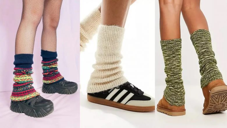 Kombinime të lezetshme të modës me çorape të rrudhura pa shputa në rolin kryesor