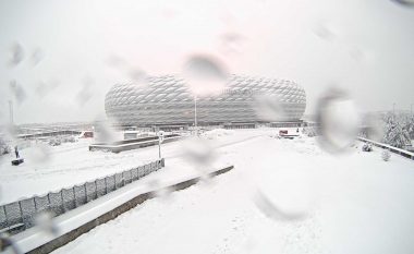 Shtyhet ndeshja Bayern Munich-Union Berlin, shkak reshjet ekstreme të borës