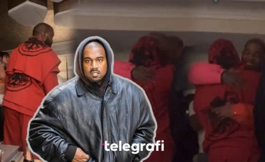 Pas Drake, edhe reperi Kanye West shfaqet i veshur me ngjyrat dhe simbolin e flamurit shqiptar?