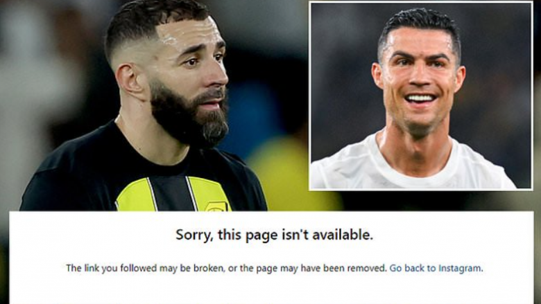 Karim Benzema e ka fshirë llogarinë në Instagram, pak orë pas humbjes poshtëruese nga ekipi i Ronaldos
