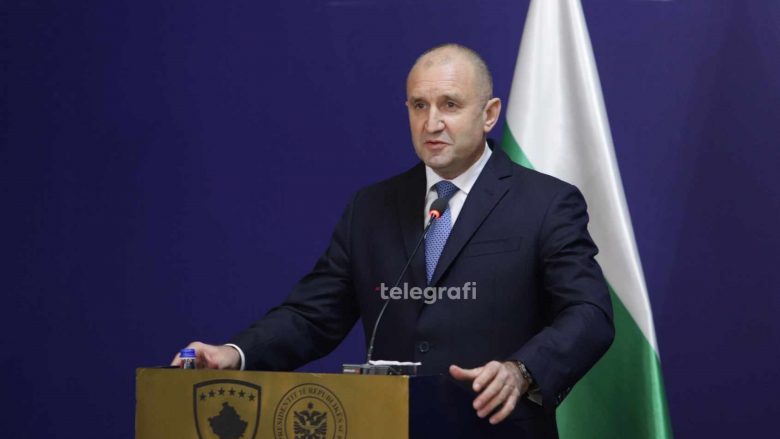 Presidenti i Bullgarisë, Radev: Do të vazhdojmë të japim ndihmë për anëtarësimin e Kosovës në Këshillin e Evropës