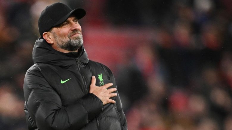 Klopp vendos një rekord të ri personal pas fitores ndaj Burnleyt