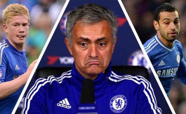 Mourinho tregon arsyen e largimit të Salah dhe De Bruyne, gjatë kohës sa ishte trajner i Chelseat