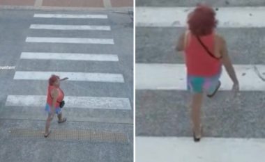 Video shqetësuese e gruas duke ikur nga diçka që e përndiqte “nga qielli” bëhet virale