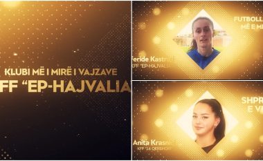 Anita Krasniqi, Feride Kastrati dhe KFF EP Hajvalia marrin çmimet kryesore për futbollin e femrave