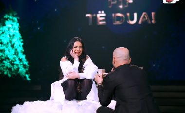 Fifi merr propozim për martesë nga Adisi në 'Dancing With The Stars', i thotë 'Po' në mes të skenës