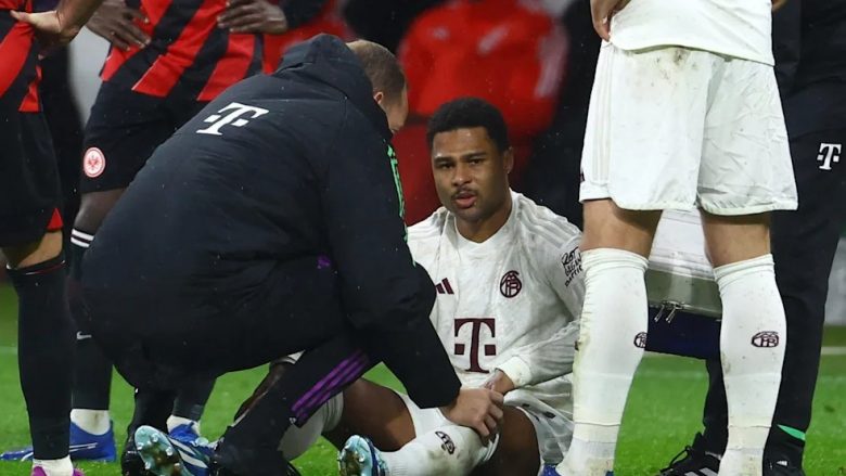 Lëndimi i Serge Gnabryt i shtohet problemeve të Bayern Munich