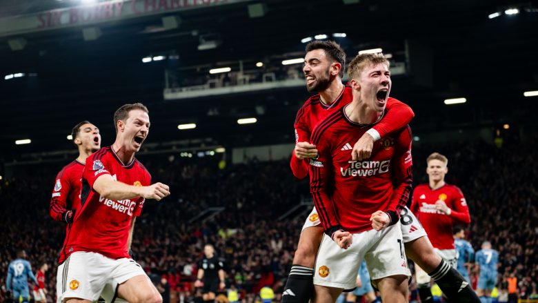Fitore dramatike e Manchester United në “Old Trafford”: Triumf me përmbysje përballë Aston Villas
