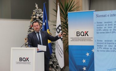 Guvernatori Ismaili: Rritja ekonomike në Kosovë për vitin 2024 pritet të jetë 4.2 për qind