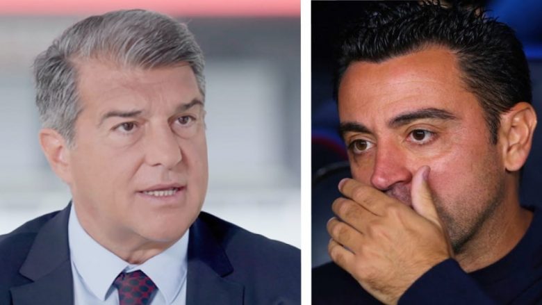 Disa anëtarë të bordit të Barcelonës duan largimin e Xavit, Laporta ua ndalon të flasin për të