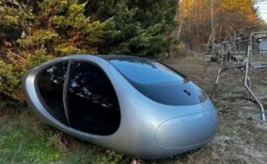 Zbulohet misteri i veturës “ovale” i Mercedes i gjetur në një fabrikë riciklimi – prototipi u krahasua me një anije kozmike