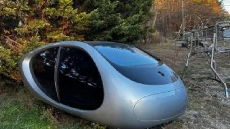 Zbulohet misteri i veturës “ovale” i Mercedes i gjetur në një fabrikë riciklimi – prototipi u krahasua me një anije kozmike