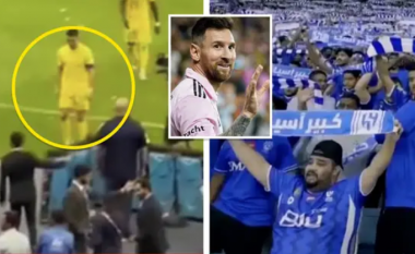 Tifozët këndojnë emrin e Messit gjatë El Clasico saudite – kamerat kapin reagimin e Ronaldos