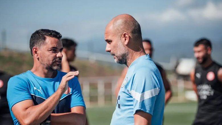 Trajneri i Gironas i cilëson të çmendura thashethemet për ta pasuar Guardiolën te Man City