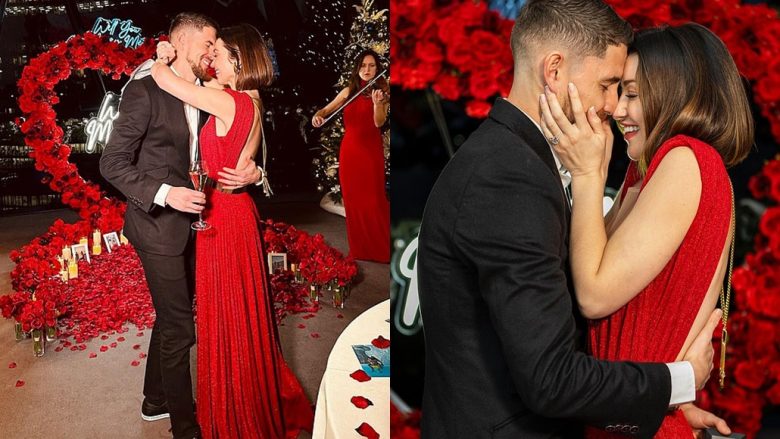 Fejohet futbollisti i Arsenalit Jorginho me Catherine Harding, i bën një propozim romantik