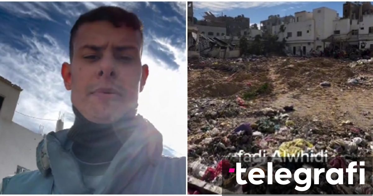 Al Jazeera raporton se buldozerët izraelitë kanë shtypur palestinezët jashtë spitalit të Gazës