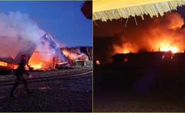 Pesë të vdekur, të tjerë të lënduar dhe të zhdukur – detaje dhe pamje nga zjarri në një bujtinë në Rumani