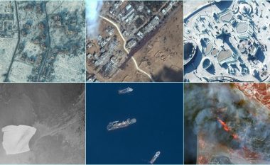 Pamje nga hapësira: 15 imazhe të jashtëzakonshme që tregojnë se si dukeshin ngjarjet kryesore të vitit 2023 nga lart