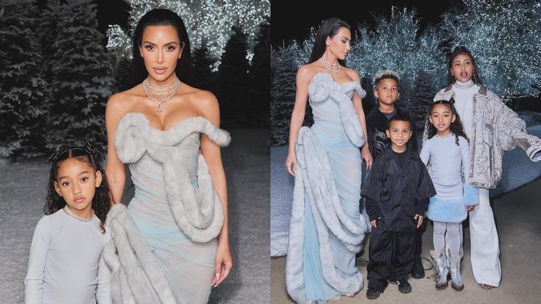Fansat ‘çmenden’ pas ngjashmërisë së jashtëzakonshme të Kim Kardashian dhe vajzës së saj pesëvjeçare Chicago