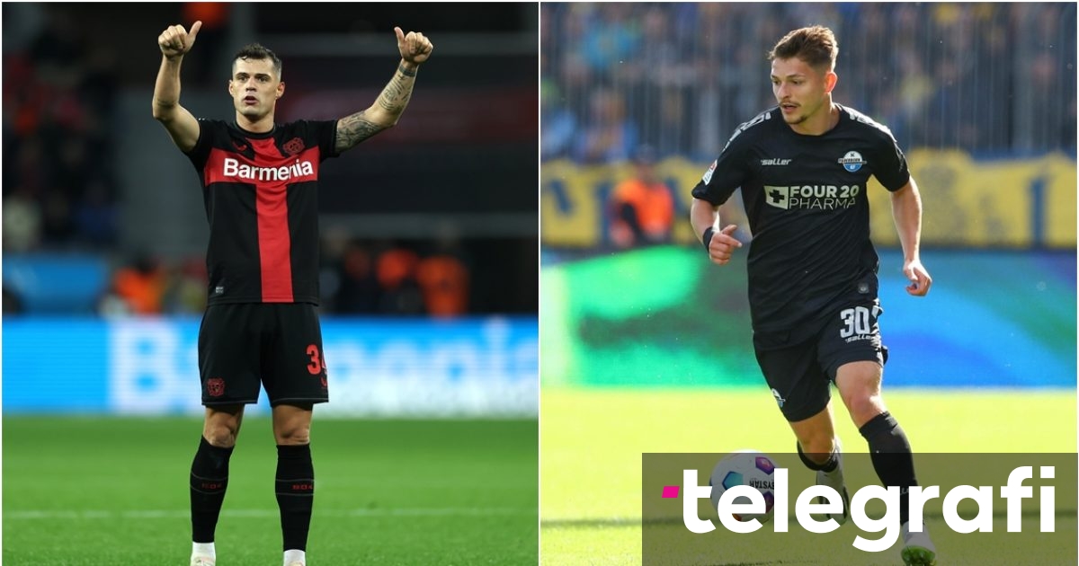 Xhaka dhe Muslija në formacionet e javës në Bundesliga 1 dhe 2