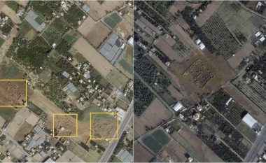 Imazhe satelitore që tregojnë se ushtria izraelite ka 'filluar operacionet tokësore' në Gazën jugore