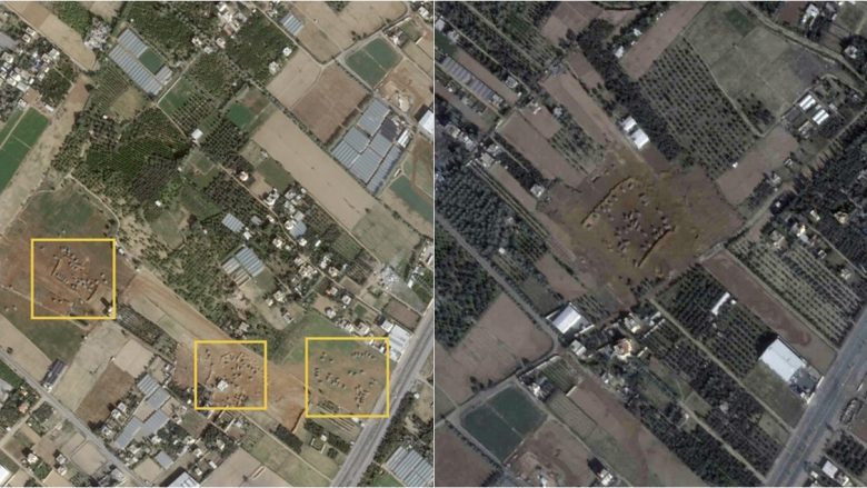 Imazhe satelitore që tregojnë se ushtria izraelite ka ‘filluar operacionet tokësore’ në Gazën jugore