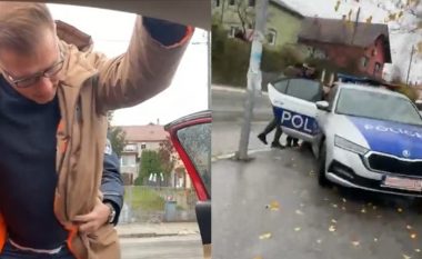 Shoqërohet në polici Aleksandar Arsenijeviq – i shqiptohen dy tiketa dhe i konfiskohen targat